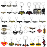 Superman Vs. Batman Keychain Pendant Necklace