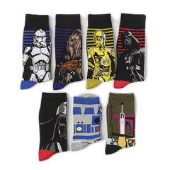 Men's Darth Vader Cotton Socks