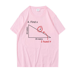 Unisex Tom Find X Formula Cotton T-shirt