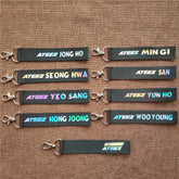 KPOP Laser Phone Rope Keychain Pendant