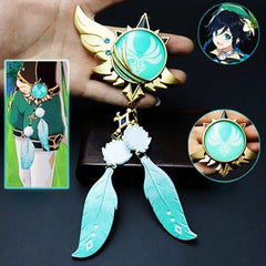 Trendy Game Cos Keychain Alloy Pendant