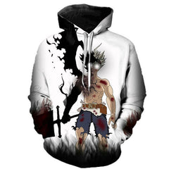 Trendy Anime Cosplay 3D Print Hoodie