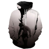 Trendy Anime Cosplay 3D Print Hoodie