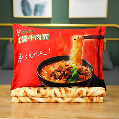 2-in-1 Ramen Throw Pillow and Blanket