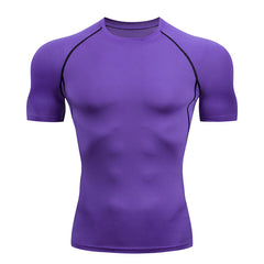 Men's Running Fitness Sportswear Short Sleeve Shirt