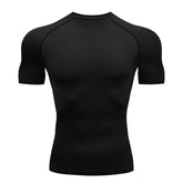 Men's Running Fitness Sportswear Short Sleeve Shirt