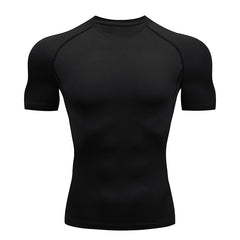 Men's Running Fitness Sportswear Short Sleeve Shirt