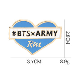 Vintage KPOP Badge Brooch