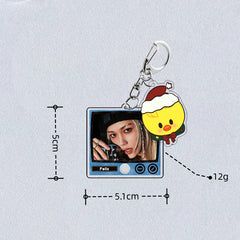 Lovely Kpop Pendant Keychain