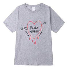 Unisex Printed Short Sleeve T-shirt