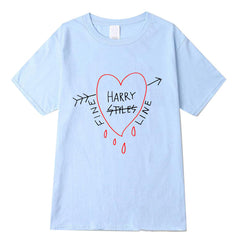 Unisex Printed Short Sleeve T-shirt
