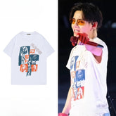 V Same Style BLONDIE Print T-shirt
