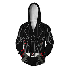 Trendy Black Widow 3D Printed Sports Cosplay Hoodie