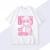 Women's Cotton Anime Short-sleeved T-shirt
