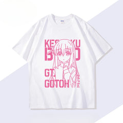 Women's Cotton Anime Short-sleeved T-shirt