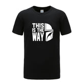 Trendy This Is The Way Men's Slim Fit T-shirt