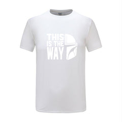 Trendy This Is The Way Men's Slim Fit T-shirt