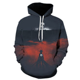 Unisex Anime Digital Print Cosplay Hoodie