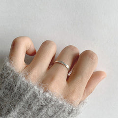 Cute Cat Silver Ring