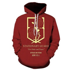 Unisex Anime Digital Print Cosplay Hoodie