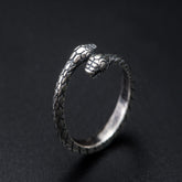 Retro Punk Snake Ring