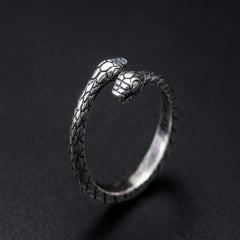 Retro Punk Snake Ring