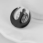 Trendy Comic Rebel Brooch Pin