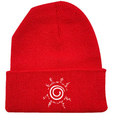 Versatile Anime Print Elastic Knitted Hat