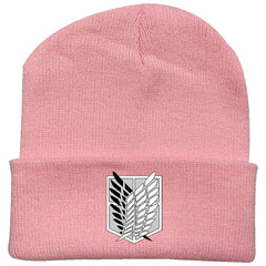 Versatile Anime Print Elastic Knitted Hat