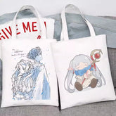 Anime Canvas Shoulder Tote Bag