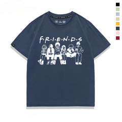 Unisex Anime Friends Summer T-shirt