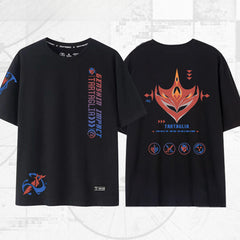 Unisex Game Graphic Cotton Short-sleeved T-shirt