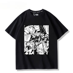 VTuber Pattern Print Cos Short-sleeved T-shirt