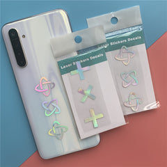TXT Laser Holographic Sticker