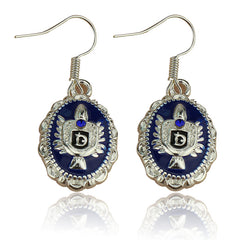 Trendy TVD Logo Earrings
