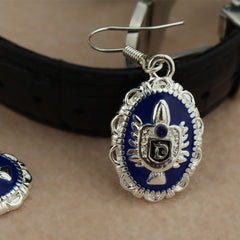 Trendy TVD Logo Earrings