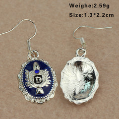 Trendy TVD Logo Earrings