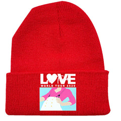 Casual Printed Versatile Elastic Beanie