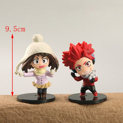 6 Anime Figures Toy Ornament Set