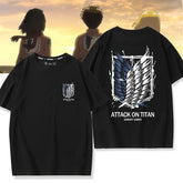 Unisex Wings of Freedom Anime Logo T-shirt