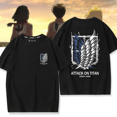 Unisex Wings of Freedom Anime Logo T-shirt