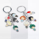 Anime Metal Keychain Doll Pendant