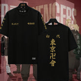 Unisex Anime Graphic Print Crew Neck T-Shirt