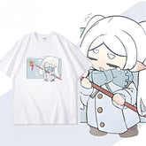 Women's Anime Print Short-sleeved T-shirt