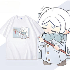 Women's Anime Print Short-sleeved T-shirt