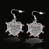 Friends Don't Lie Heart Earrings