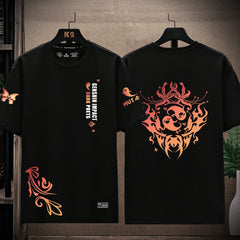 Unisex Game Pattern Cotton T-Shirt