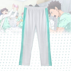 Unisex Aoba Johsai High Cosplay Coat Pants Suit