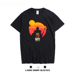 Unisex Trendy Mandalorian Cotton Short-sleeved T-shirt