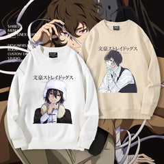 Unisex Anime Crew Neck Sweatshirt Top